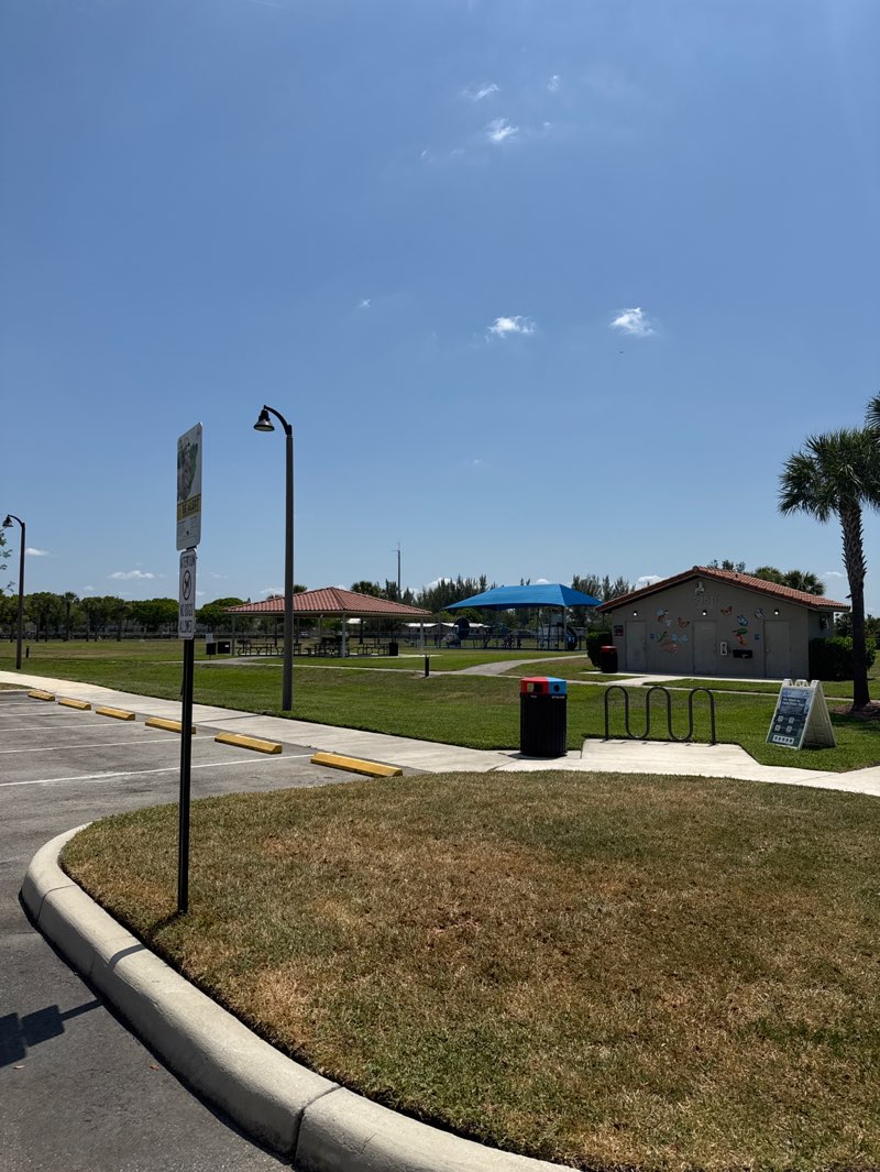 walking near me in Monarch Lakes Park in spring