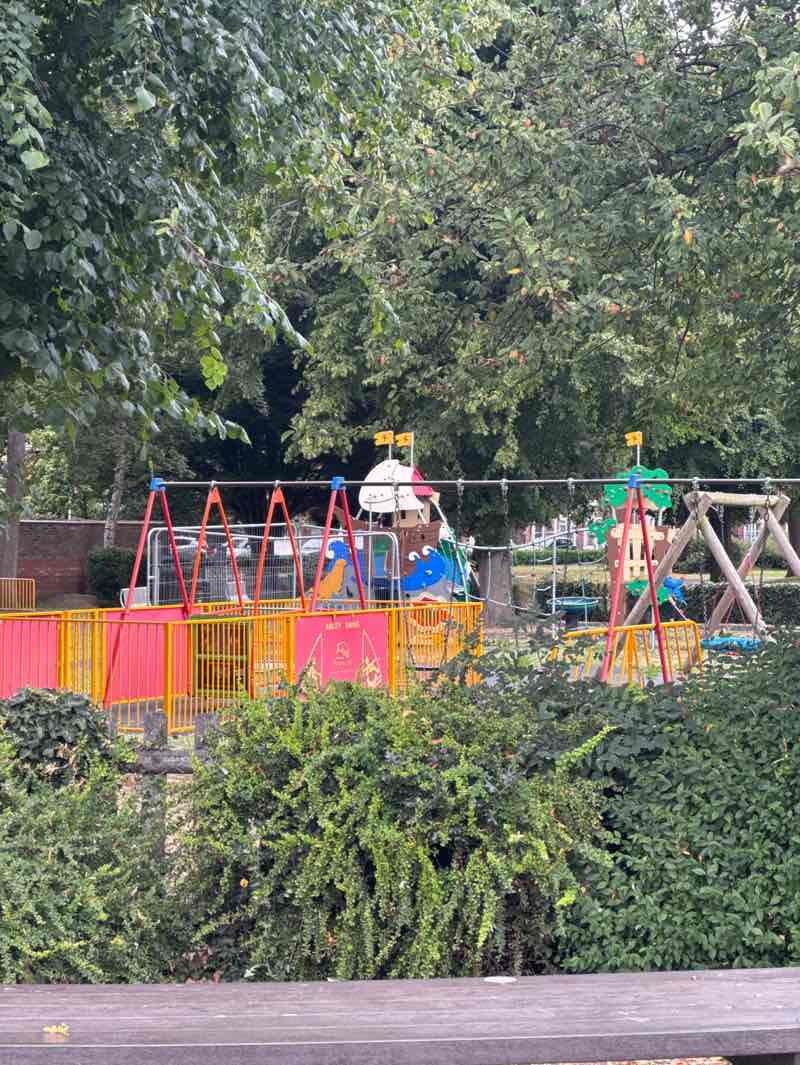 walking near me in Central Park in autumn