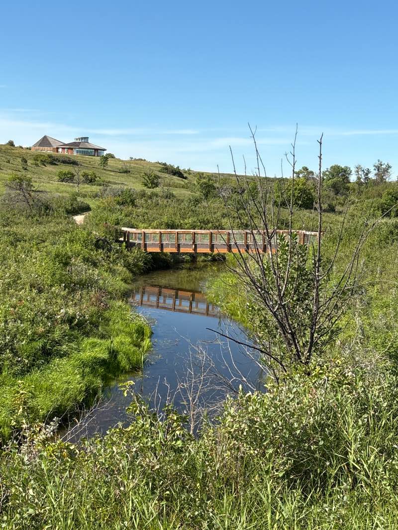 walking near me in Wanuskewin Heritage Park in autumn