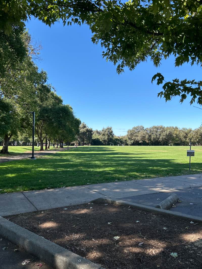 walking near me in 20th Street Community Park in autumn