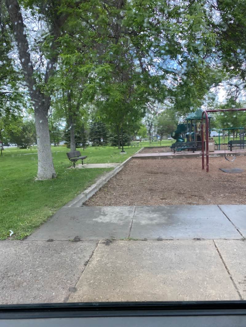 walking near me in Aldrich Park in spring