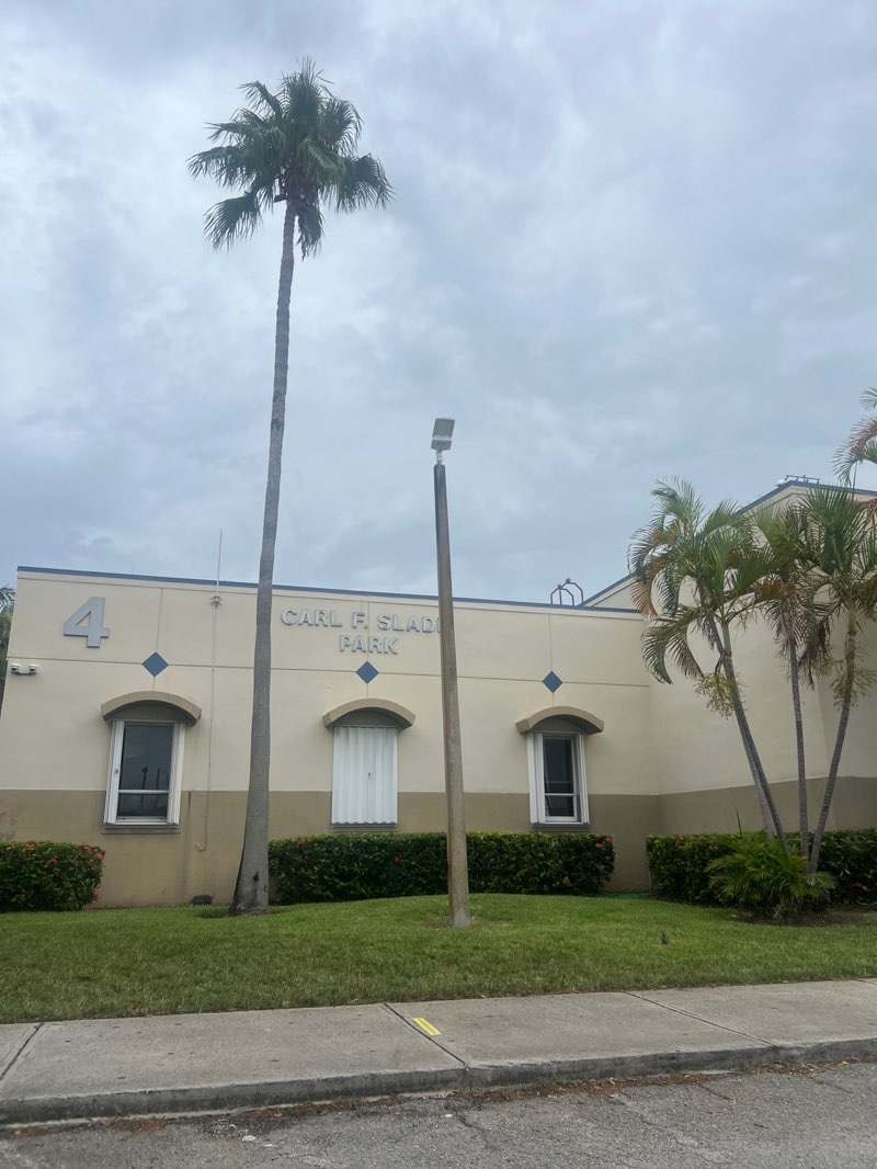 walking near me in Carl F. Slade Park in summer
