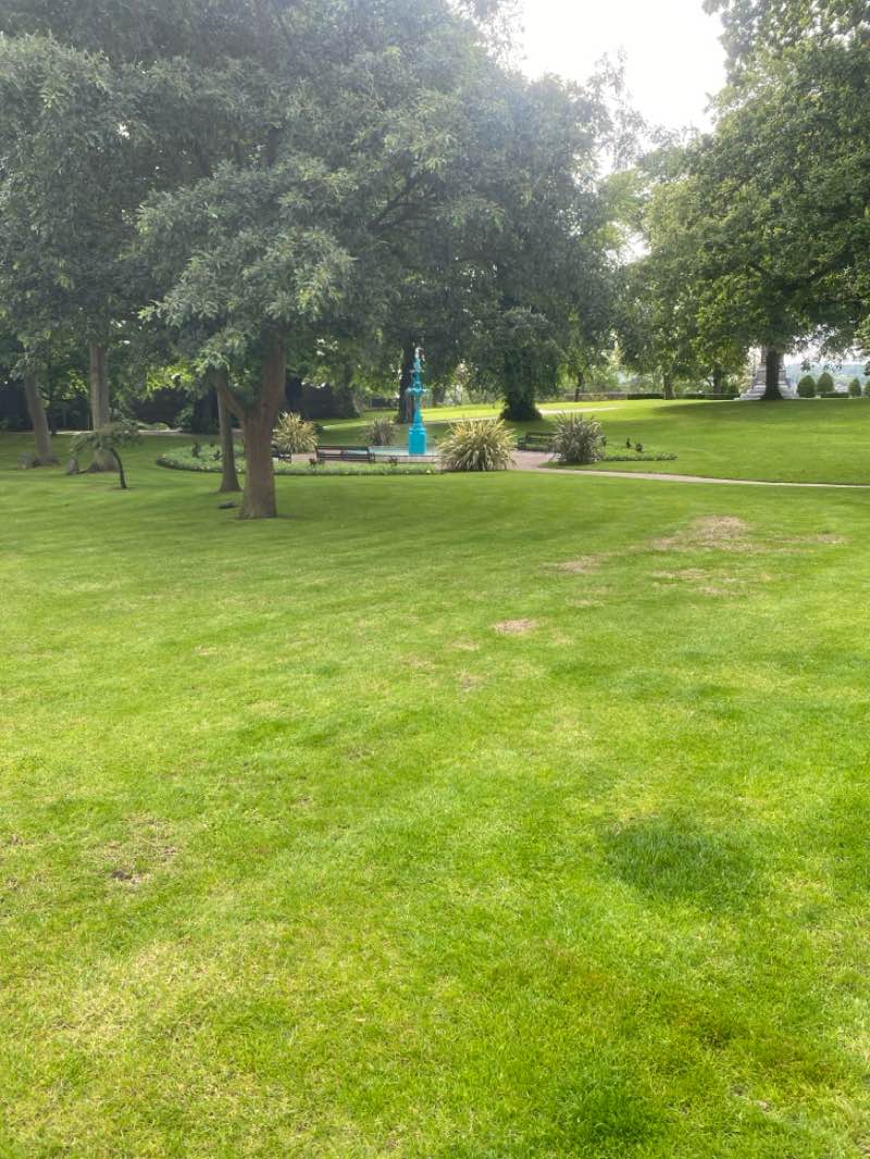 walking near me in Castle Gardens in summer