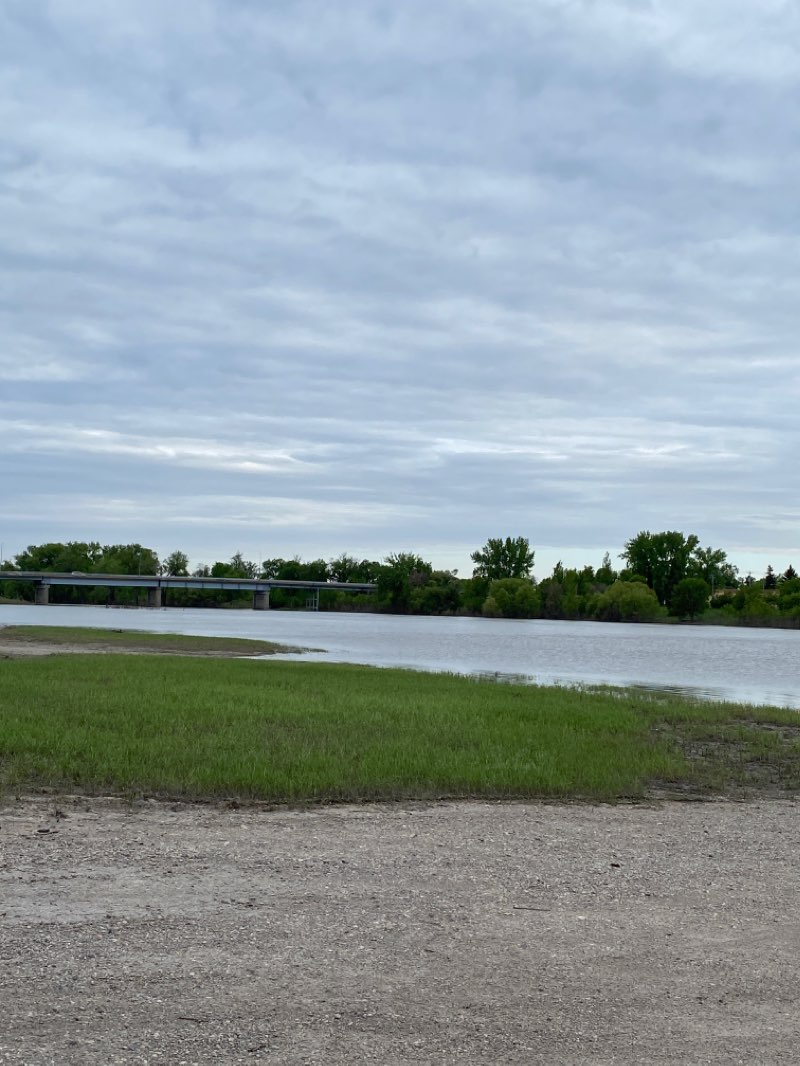 walking near me in LaFave Park in winter