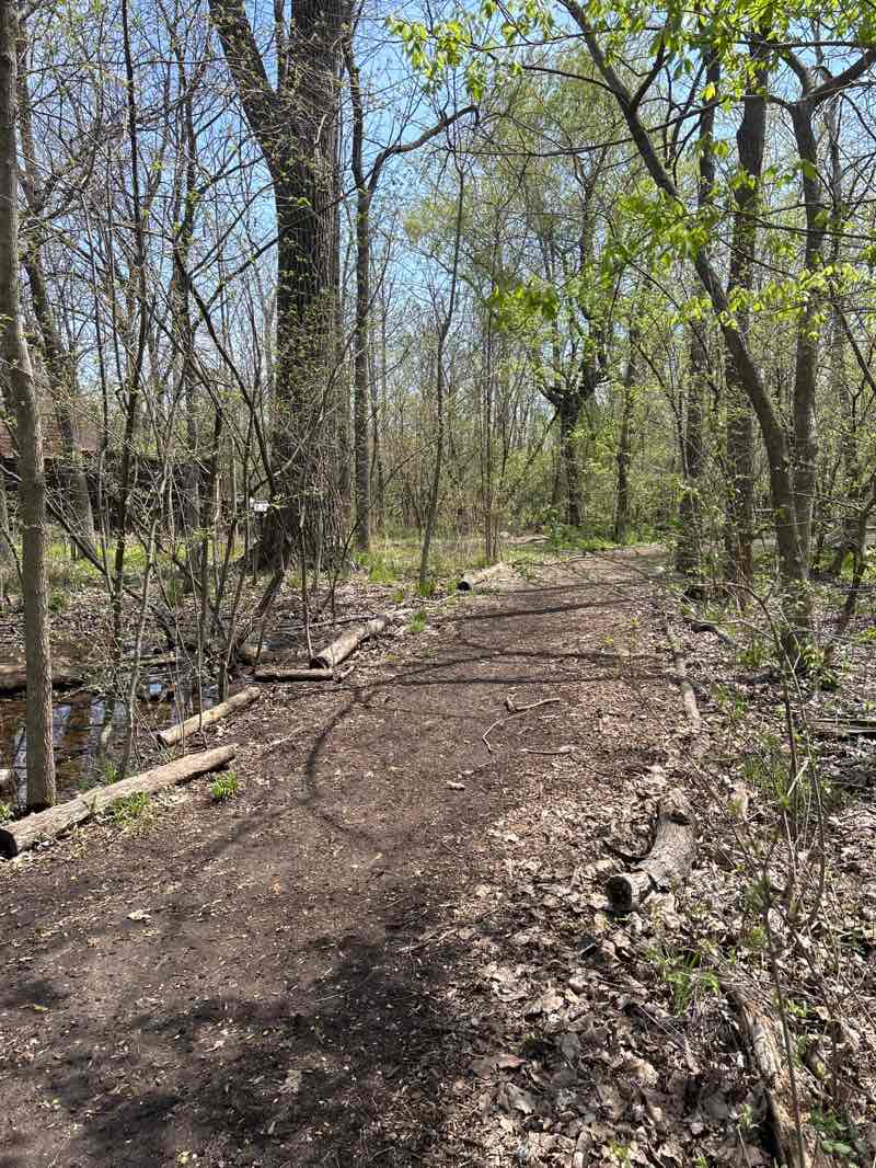 walking near me in Avon Outdoor Learning Center in spring