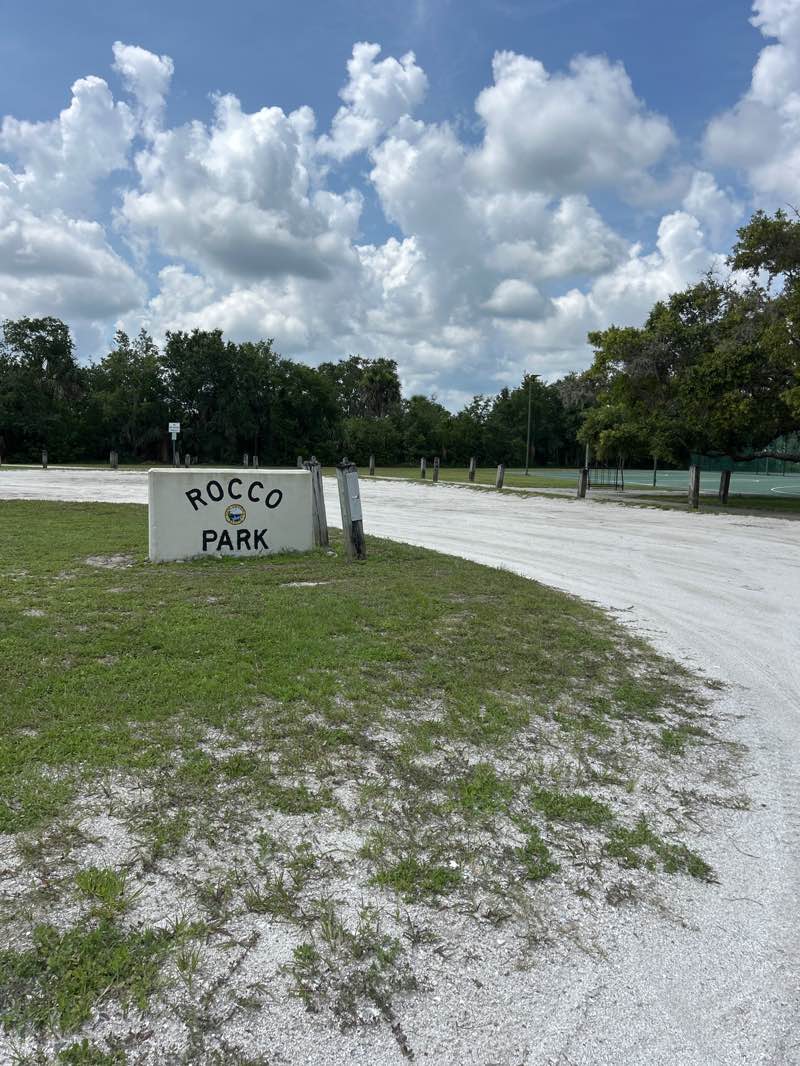 walking near me in Rocco Park in summer
