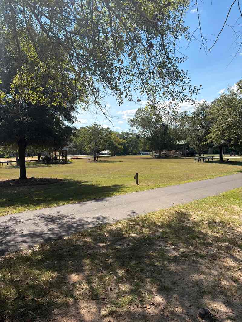 walking near me in Poulan City Park in autumn