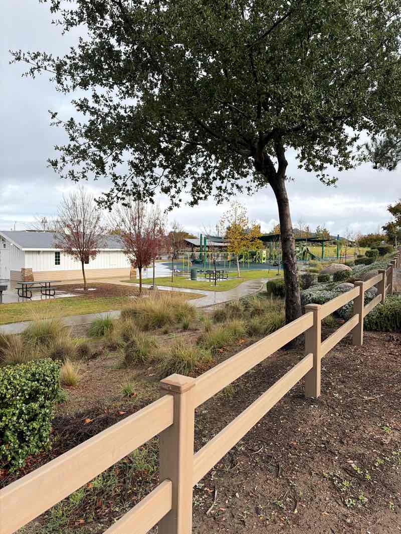 walking near me in Spirit Park in winter