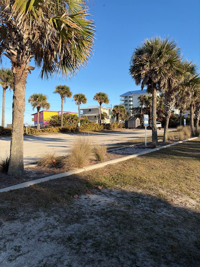 walking near me in Winterhaven Park in winter