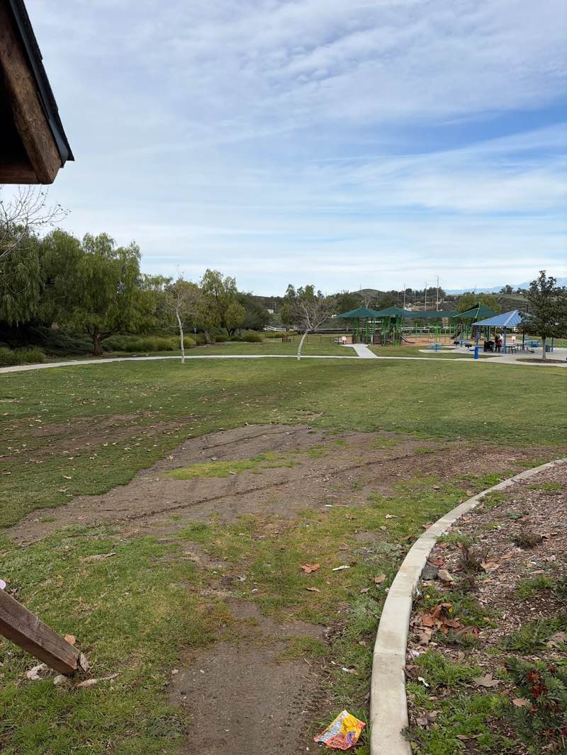 walking near me in Northstar Park in winter