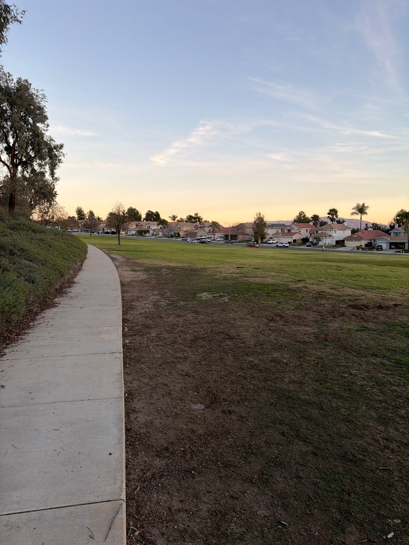 walking near me in Valley Vista Park in winter