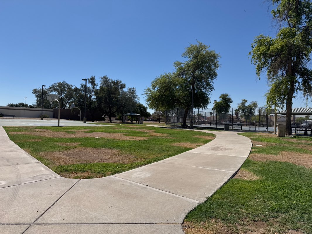 walking near me in Windrose Park in autumn
