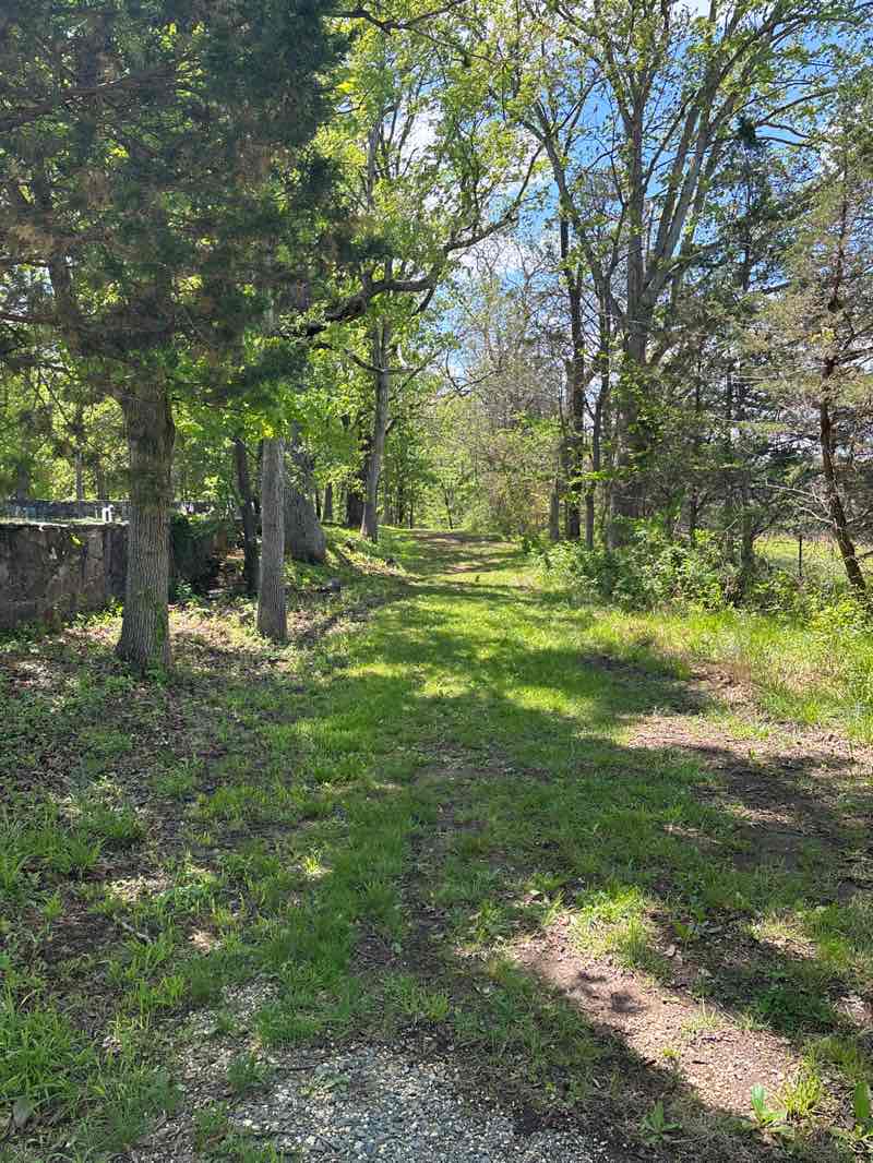 walking near me in Gilberts Corner Regional Park in spring