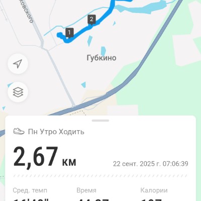 Шагаем в Одинцово Марина post image