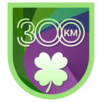 300 km