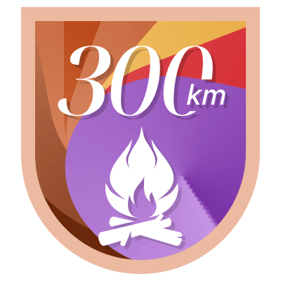 300 km