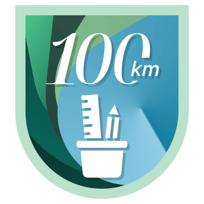 100 km
