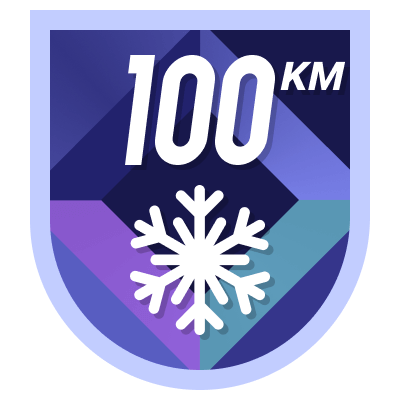 100 km icon