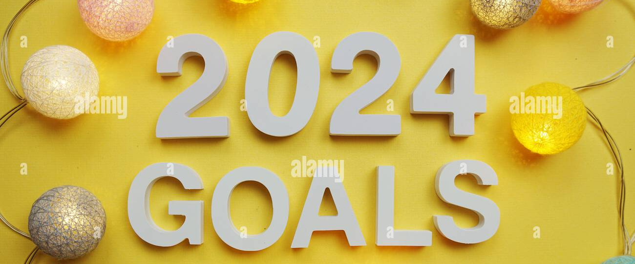 2024 New Year's Resolutions 🎉✨️🎆🎗 logo