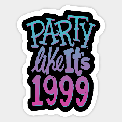 Party like it's 1999 🥳✨️🎈🎉 icon