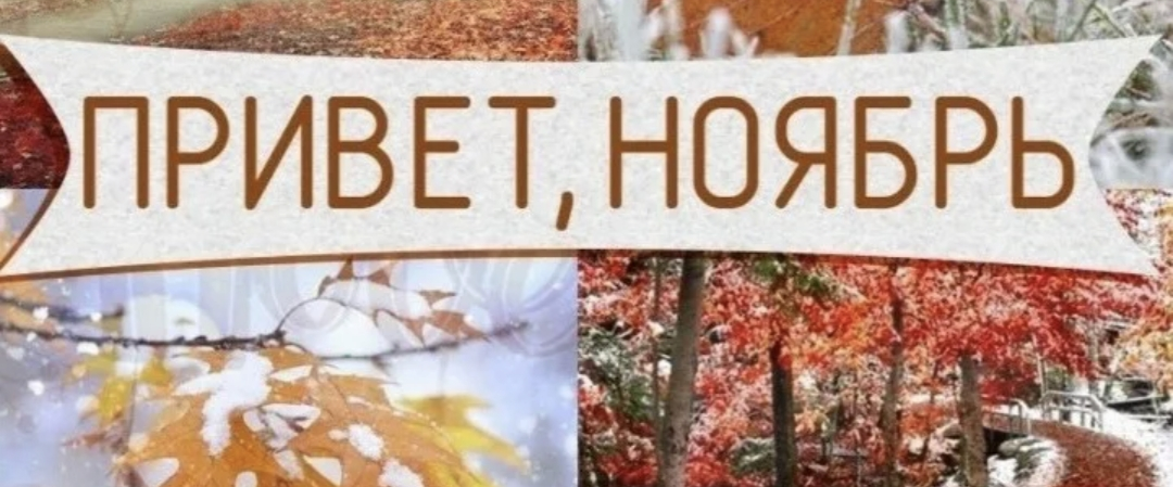 НУ ВОТ И НОЯБРЬ 🍁🍁🍁 logo