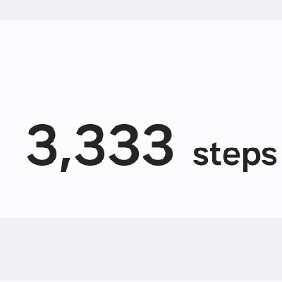 Daily Step Goal - 3000 steps icon