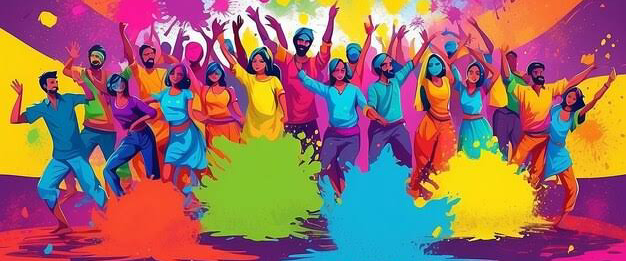 🎊🪅FESTIVAL OF COLOURS🎨🔫 logo