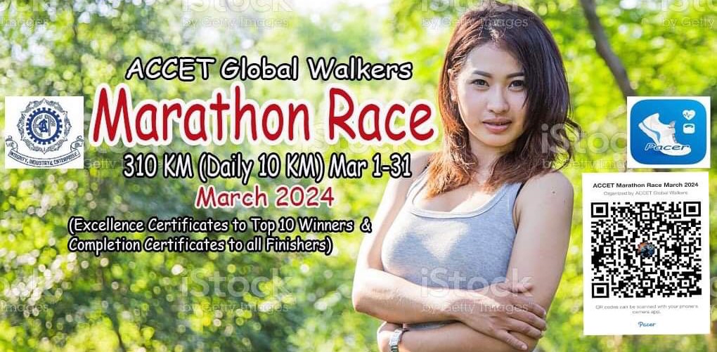 ACCET Marathon Race March 2024 logo