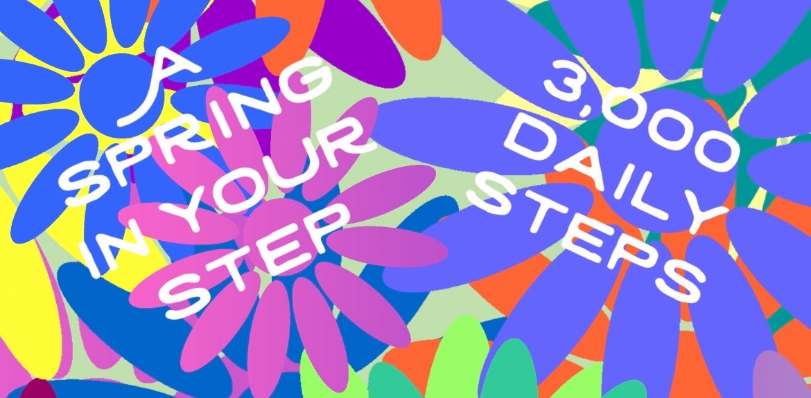 👣 A SPRING in Your Step 👣 logo