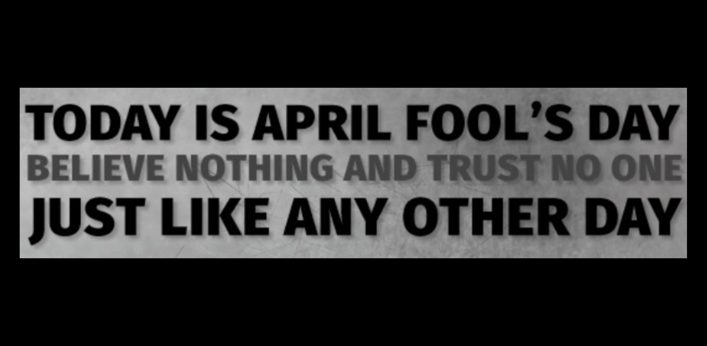 April Fool’s Day Challenge logo