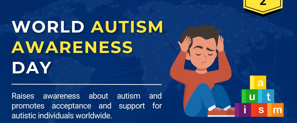 World π Autism Day 2nd April 2024 logo