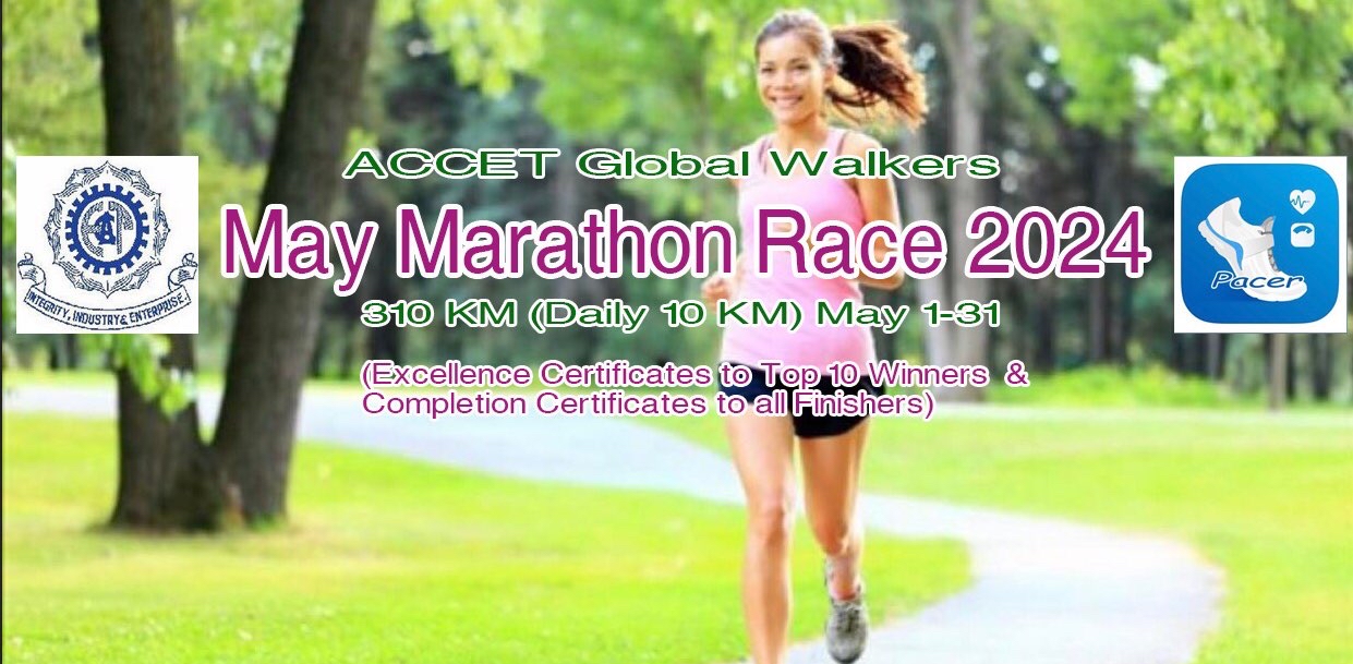 ACCET Marathon Race May 2024 logo
