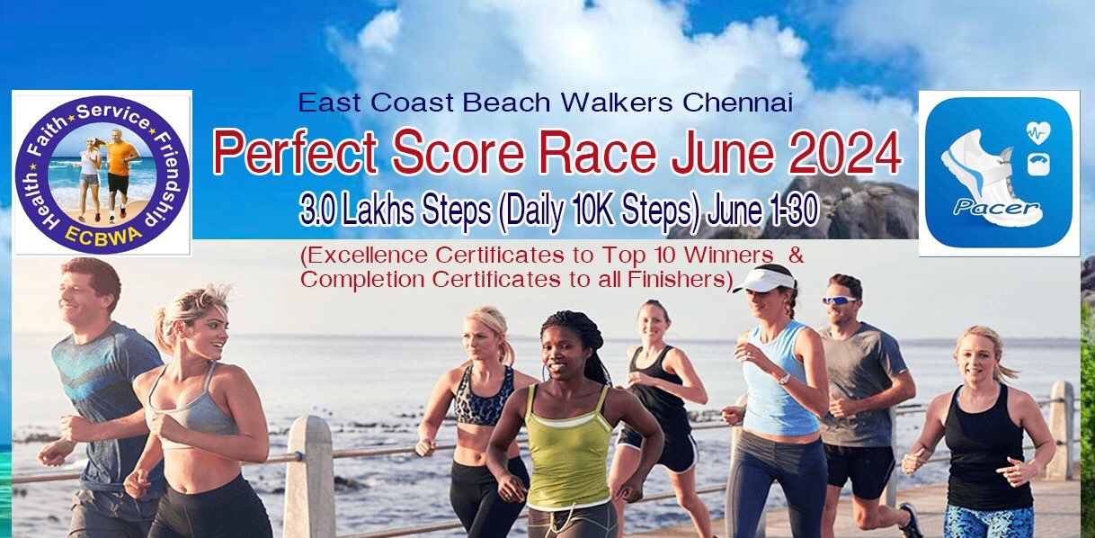 ECBWC Perfect Score Race June 2024 logo