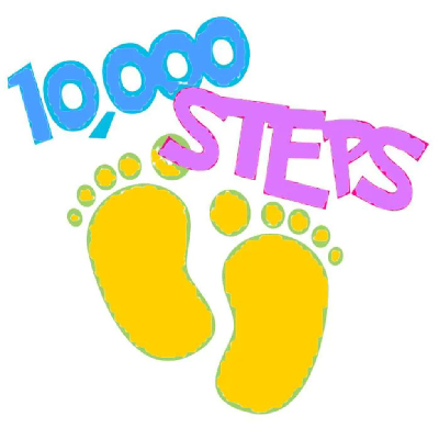 10 000 steps icon