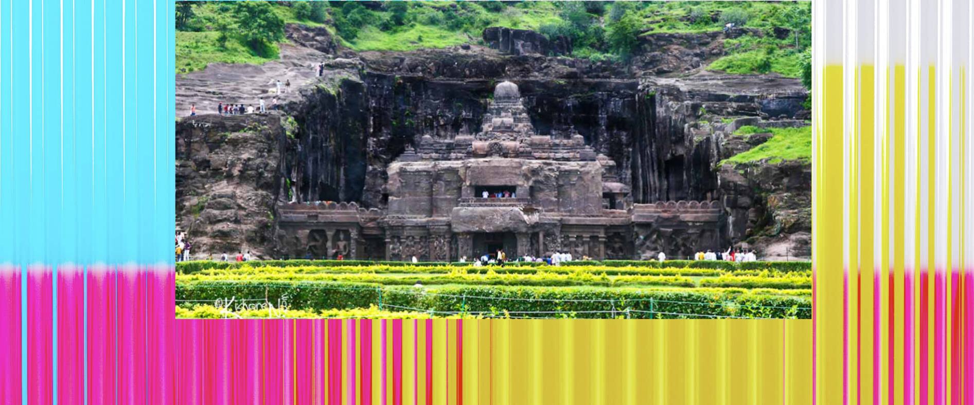 BHARAT DARSHAN •[ AJANTA CAVES ]• logo