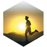 June 5 km Step Estimate Daily Points icon