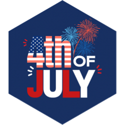 Independence Day Distance Challenge icon