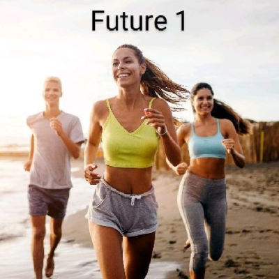 Future 1 🙋‍♀️ 10.000 Steps 🏃🏽‍♀️👣 icon
