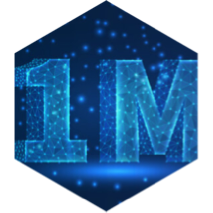 January group 1 million steps challenge icon