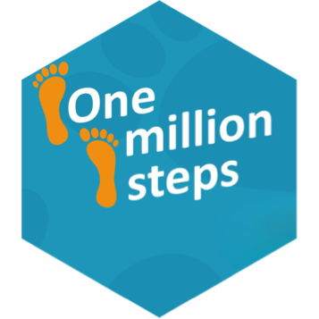 Group 1M steps Challenge icon