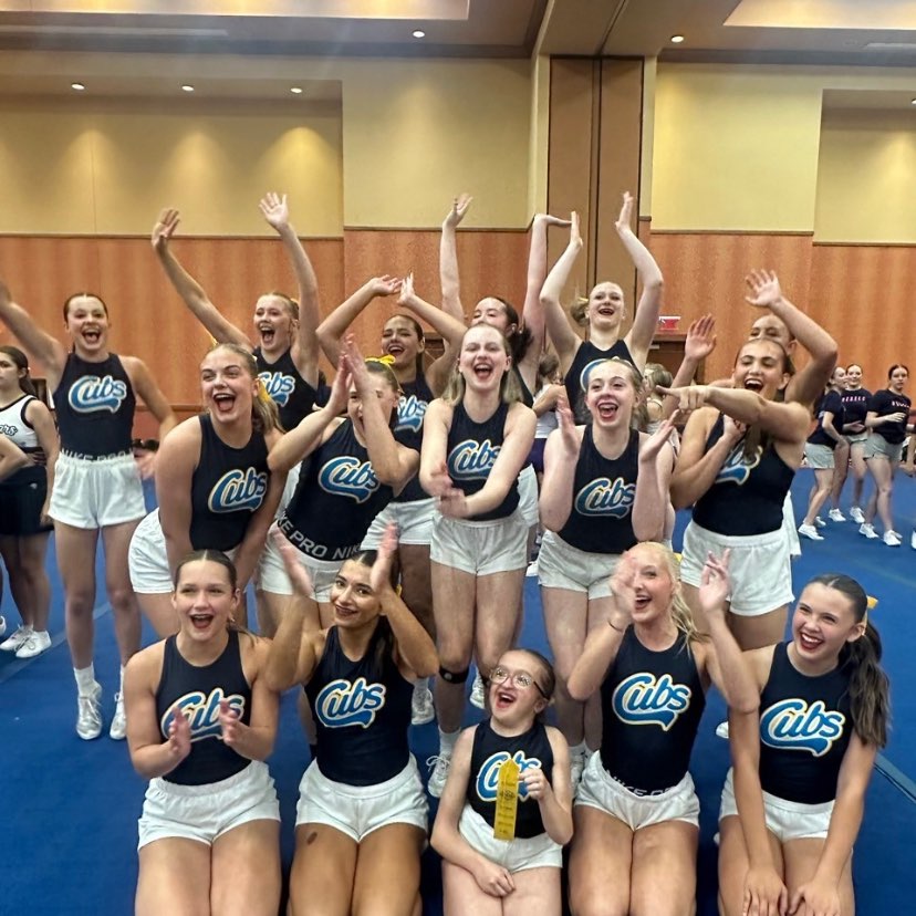 Timnath Cheer Group 1!!! 💪 logo