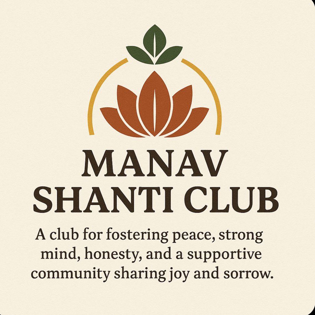 MANAV SHANTI CLUB logo