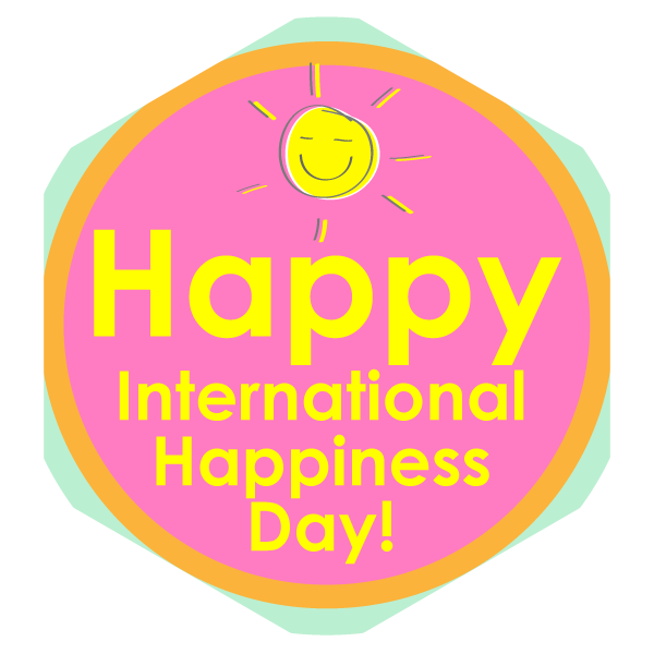 International Day of Happiness March 20th icon