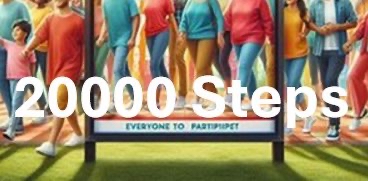 Route 3: Daily 20000 steps - 523 Miles in 59 Days logo