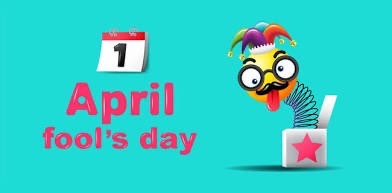 April Fool’s Day Steps Challenge logo