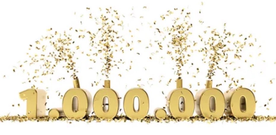 April 1 Million Steps Challenge logo