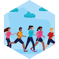 Group 10K steps Challenge icon