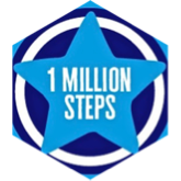 1 Million Steps in 3 months icon