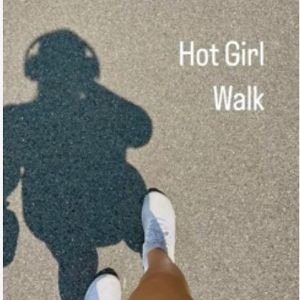 Hot girls walk 😌🙌🏽 logo
