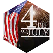 Celebrating 4th of July 🎆 icon
